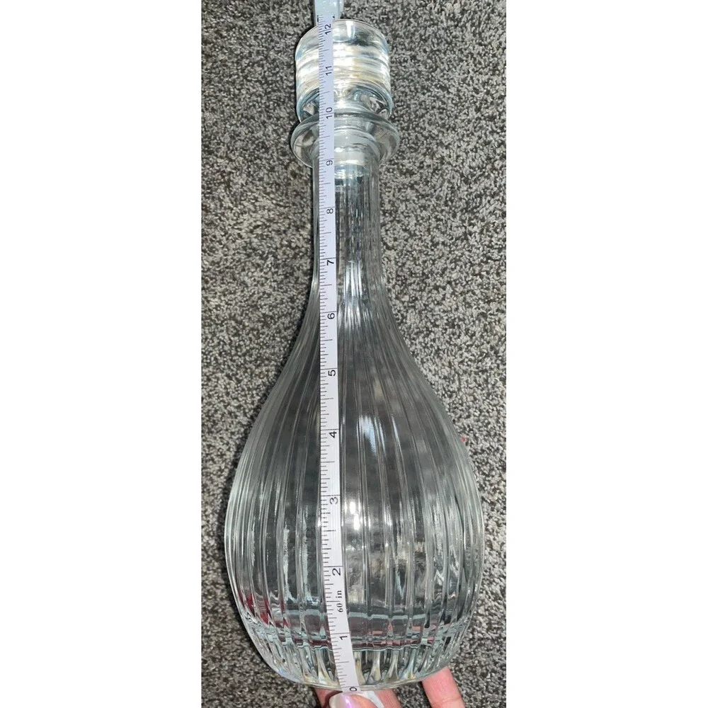 RCR Home & Table Italian Luxion Crystal Decanter 12